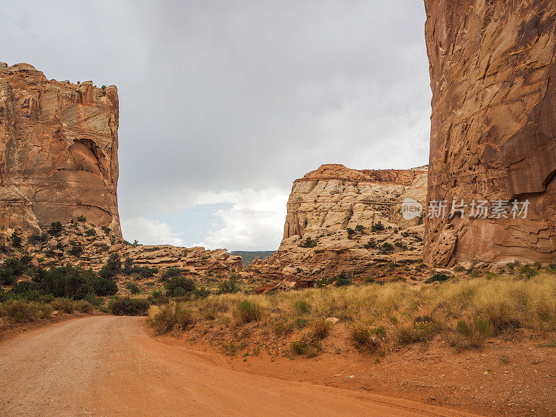 Grand Wash Trail，国会礁国家公园，犹他州，美国